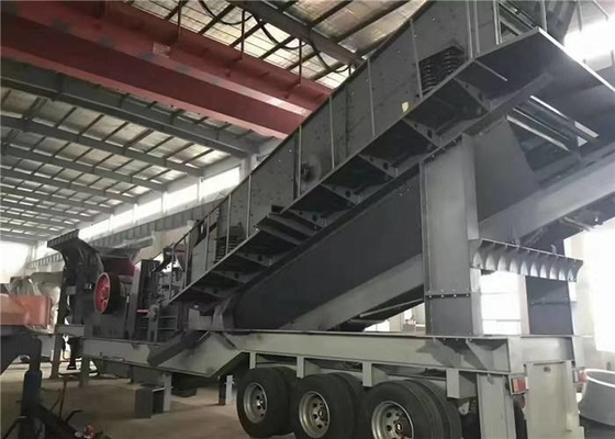 230 T/H πλήρης καλύπτοντας και συντετριμμένος εξοπλισμού θραυστήρας αντίκτυπου σιδηρομεταλλεύματος ακολουθημένος 750×1060