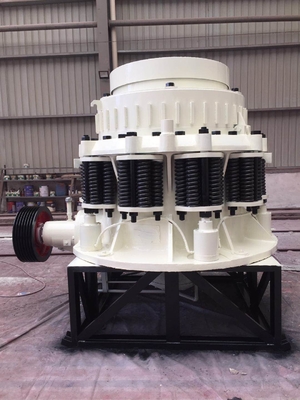 235mm Symons 5,5 μηχανή 220Kw θραυστήρων κώνων για την επεξεργασία συντριμμιών κατεδάφισης