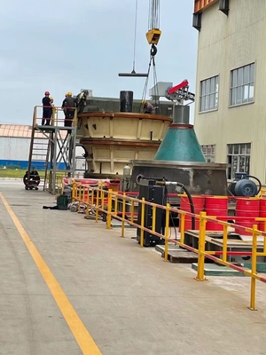 gyratory κατασκευαστής θραυστήρων για την αρχική συντετριμμένη γραμμή με την ικανότητα 500-3000tph