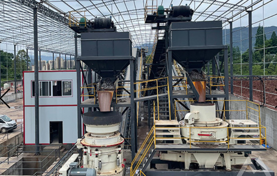Άμμος ικανότητας 200-300 TPH Μ που κατασκευάζει τη μηχανή, εξοπλισμός εργοστασίου επεξεργασίας άμμου πυριτίου, κατασκευαστής θραυστήρων vsi