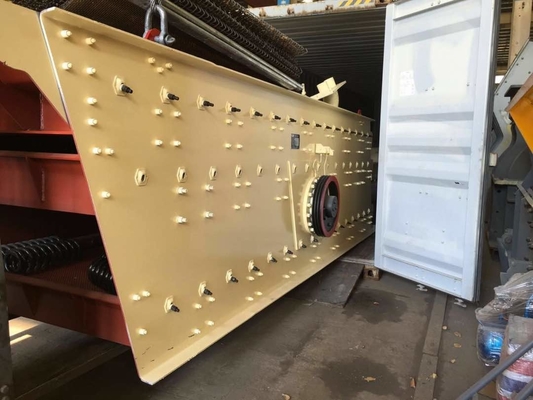 Vibro πυριτίου μηχανή 3700*1200 δομένος οθόνης άμμου χρυσό αμμοχάλικο άνθρακα 30 - 100 TPH